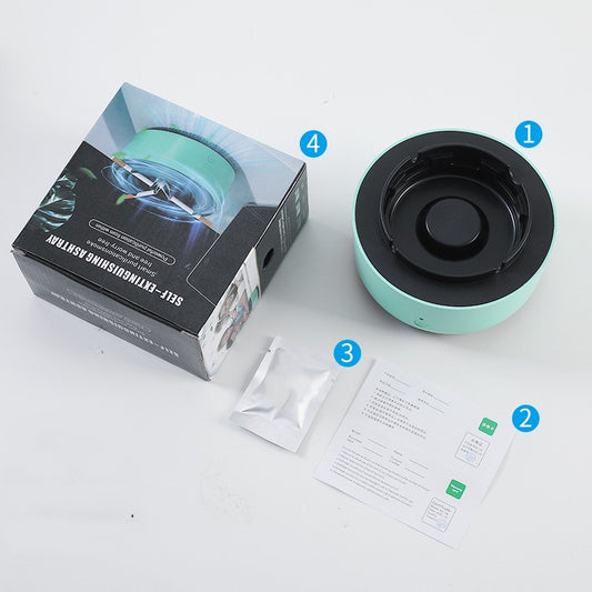 Electronic Intelligent Ashtray Air Purifier For Household Use